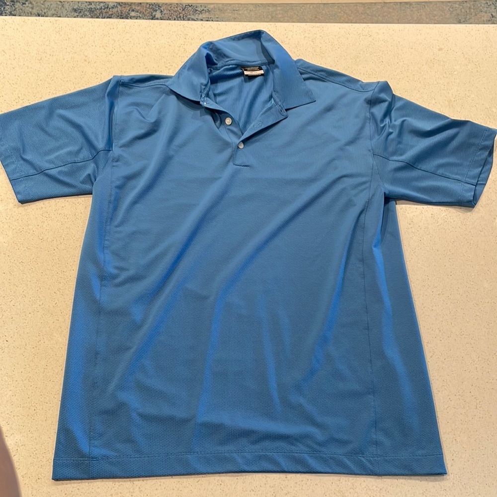 Nike Golf | Dri-Fit Men Blue Polo